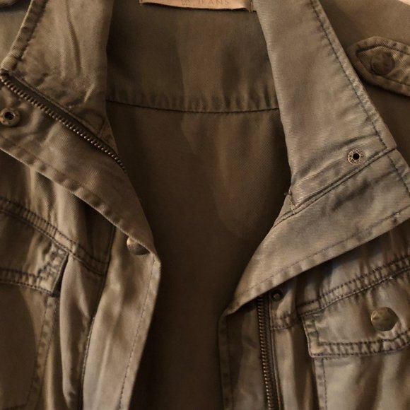 Max Jeans Military Sleeveless Vest Jacket, Size Small - Picture 9 of 13